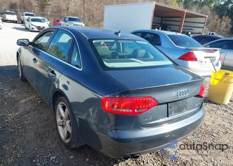 2011 Audi A4 2.0T Premium from USA, damaged, VIN WAUEFAFL0BN032591